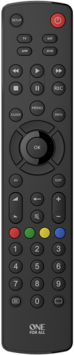 One For All Countour 4 universell fjärrkontroll i gruppen HJEMMEELEKTRONIK / Lyd & billede / Tv og tilbehør / Fjernbetjeninger hos TP E-commerce Nordic AB (C40841)