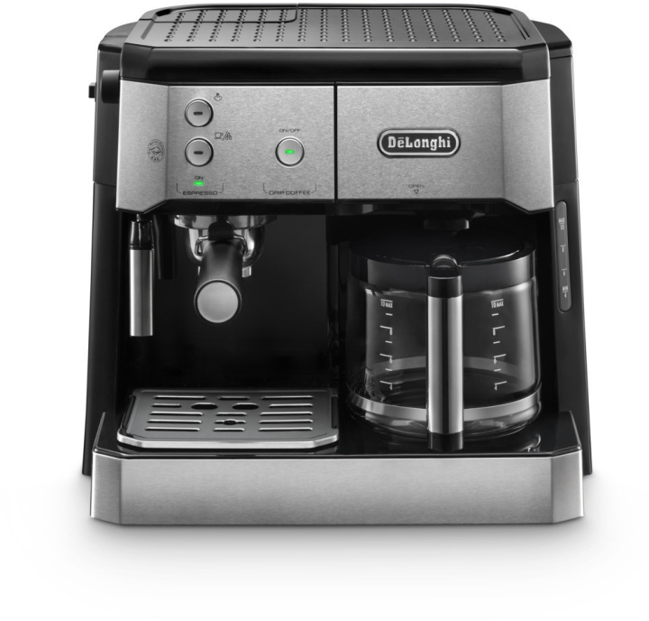 DeLonghi BCO421.S -yhdistelmäkahvinkeitin i gruppen HJEM, HUS & HAVE / Husholdningsapparater / Kaffe og espresso / Kaffemaskiner hos TP E-commerce Nordic AB (C40859)