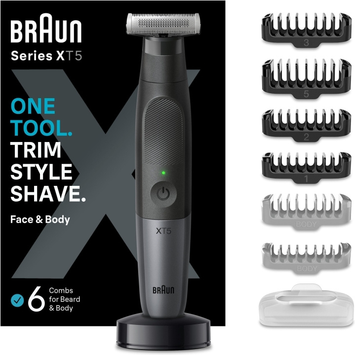 Braun Series X XT5300 -partatrimmeri i gruppen SKØNHED & HELSE / Hår og styling / Barbering og trimning / Barbermaskiner og tilbehør hos TP E-commerce Nordic AB (C40956)