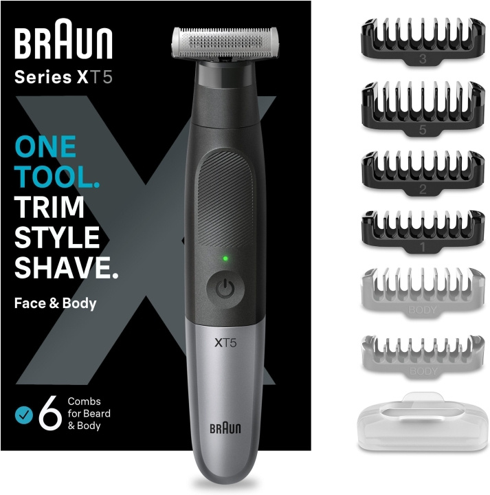 Braun Series X XT5200 -partatrimmeri i gruppen SKØNHED & HELSE / Hår og styling / Barbering og trimning / Barbermaskiner og tilbehør hos TP E-commerce Nordic AB (C40957)
