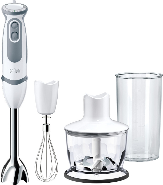 Braun MultiQuick 5V MQ5235WH -sauvasekoitin i gruppen HJEM, HUS & HAVE / Husholdningsapparater / Foodprocessor og køkkenassistenter / Stavblender hos TP E-commerce Nordic AB (C40976)