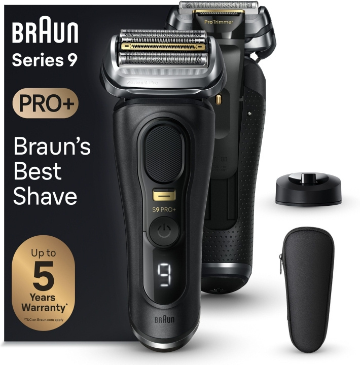 Braun Series 9 PRO+ 9510s -parranajokone i gruppen SKØNHED & HELSE / Hår og styling / Barbering og trimning / Barbermaskiner hos TP E-commerce Nordic AB (C40980)