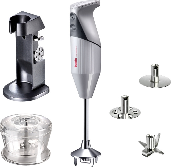 Bamix DeLuxe M200 –sauvasekoitin, valkoinen i gruppen HJEM, HUS & HAVE / Husholdningsapparater / Foodprocessor og køkkenassistenter / Stavblender hos TP E-commerce Nordic AB (C41070)