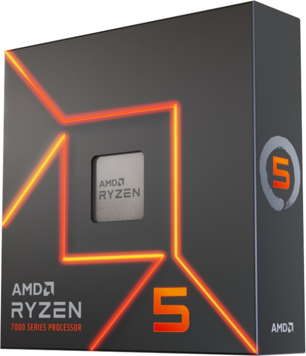 AMD Ryzen 5 7600X -prosessori AM5 -kantaan i gruppen COMPUTERTILBEHØR / Computerkomponenter / Processorer hos TP E-commerce Nordic AB (C41094)