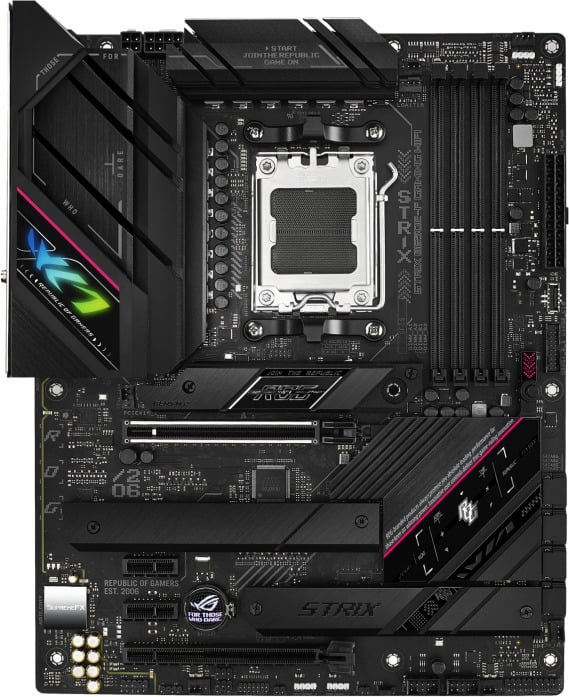 ASUS ROG STRIX B650E-F GAMING WIFI ATX -emolevy i gruppen COMPUTERTILBEHØR / Computerkomponenter / Bundkort hos TP E-commerce Nordic AB (C41098)