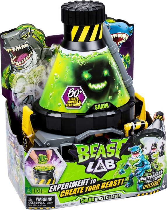Beast Lab Shark Beast Creator - hirviölaboratorio i gruppen LEGETØJ, BØRN & BABY / Legetøj / Eksperiment og gør det selv hos TP E-commerce Nordic AB (C41125)