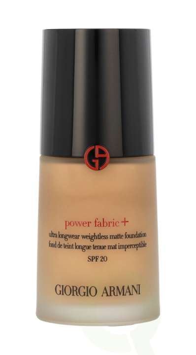 Armani Power Fabric+ Ultra Longwear Matte Foundation SPF20 30 ml #4,5 i gruppen SKØNHED & HELSE / Makeup / Makeup ansigt / Foundation hos TP E-commerce Nordic AB (C41233)