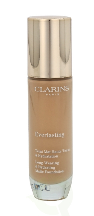 Clarins Everlasting Long-Wearing Matte Foundation 30 ml #110.N Honey i gruppen SKØNHED & HELSE / Makeup / Makeup ansigt / Foundation hos TP E-commerce Nordic AB (C41347)