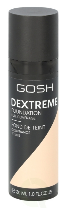 Gosh Dextreme Full Coverage Foundation 30 ml 002 Ivory i gruppen SKØNHED & HELSE / Makeup / Makeup ansigt / Foundation hos TP E-commerce Nordic AB (C41496)