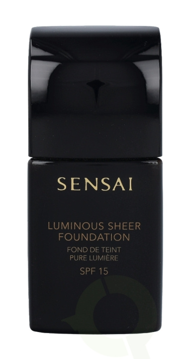 Sensai Luminous Sheer Foundation SPF15 30 ml #206 Brown Beige i gruppen SKØNHED & HELSE / Makeup / Makeup ansigt / Foundation hos TP E-commerce Nordic AB (C41539)