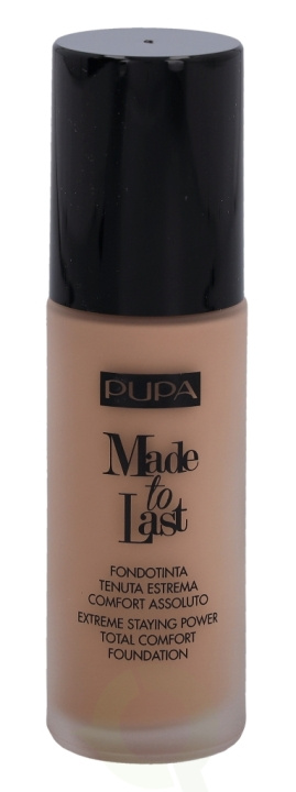 Pupa Milano Pupa Made To Last Total Comfort Foundation SPF10 30 ml #040 Medium Beige i gruppen SKØNHED & HELSE / Makeup / Makeup ansigt / Foundation hos TP E-commerce Nordic AB (C41761)