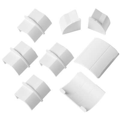 D-LINE Adapter Kit 22x22mm Vit i gruppen HJEMMEELEKTRONIK / Kabler og adaptere / Kabelhåndtering hos TP E-commerce Nordic AB (C41958)