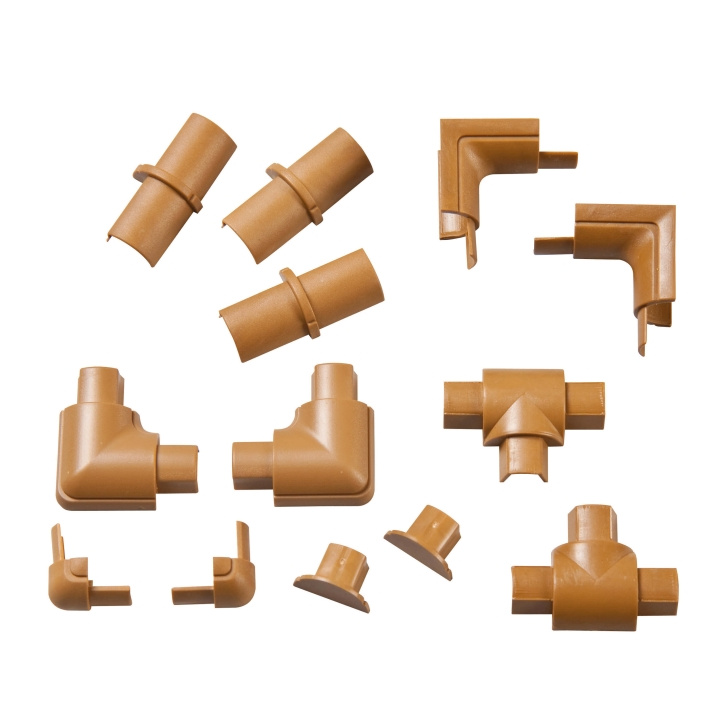 D-LINE Adapter Kit 16x8mm Ekfärgad i gruppen HJEMMEELEKTRONIK / Kabler og adaptere / Kabelhåndtering hos TP E-commerce Nordic AB (C41965)