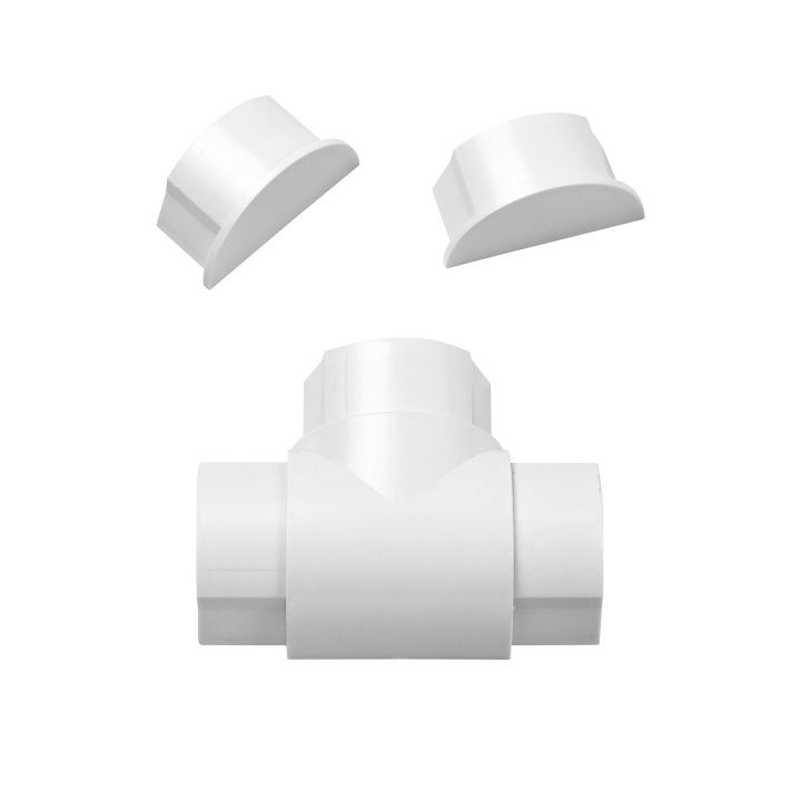 D-LINE Adapter Kit 50x25mm Vit i gruppen HJEMMEELEKTRONIK / Kabler og adaptere / Kabelhåndtering hos TP E-commerce Nordic AB (C41966)