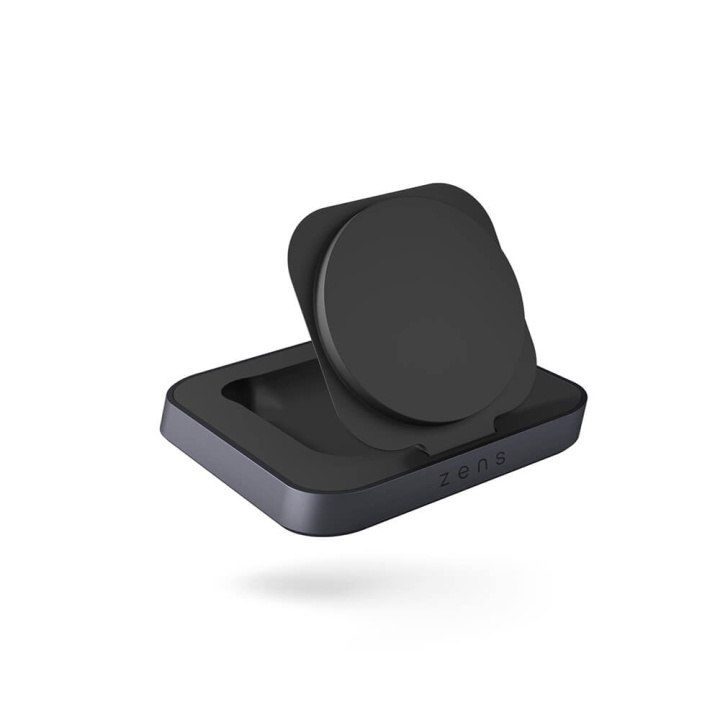 Zens Opladningsstander Sengebord Magnetisk Qi 15W Apple Hurtigopladning i gruppen SMARTPHONES & TABLETS / Opladere og kabler / Trådløs Qi oplader hos TP E-commerce Nordic AB (C41984)