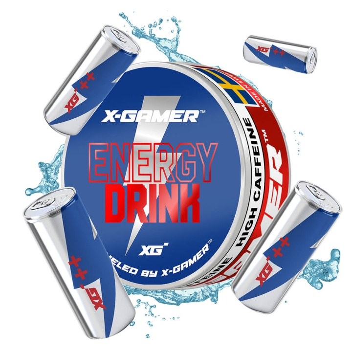 X-GAMER Pouch Energy Energy Drink i gruppen COMPUTERTILBEHØR / GAMING / Energidrikke for gamere hos TP E-commerce Nordic AB (C41999)