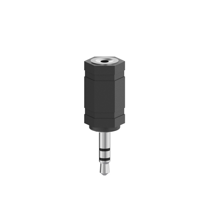 Hama Adapter Audio 3.5mm-2.5mm Hane-Hona Stereo Svart i gruppen HJEMMEELEKTRONIK / Kabler og adaptere / Audio Analog / Adaptere hos TP E-commerce Nordic AB (C42076)