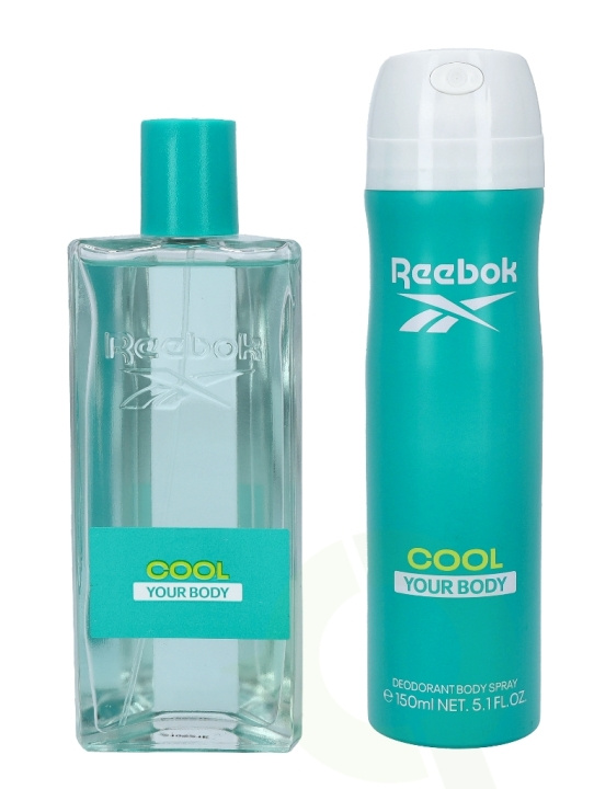 Reebok Cool Your Body Women Giftset 250 ml, Edt Spray 100ml/Body Spray 150ml i gruppen SKØNHED & HELSE / Gaveæske / Gaveæske til hende hos TP E-commerce Nordic AB (C42307)