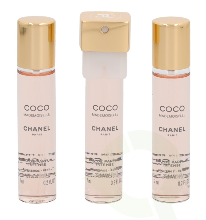 Chanel Coco Mademoiselle Intense Giftset 21 ml, 3x Edp Spray Refill 7ml - Twist and Spray i gruppen SKØNHED & HELSE / Gaveæske / Gaveæske til hende hos TP E-commerce Nordic AB (C42415)