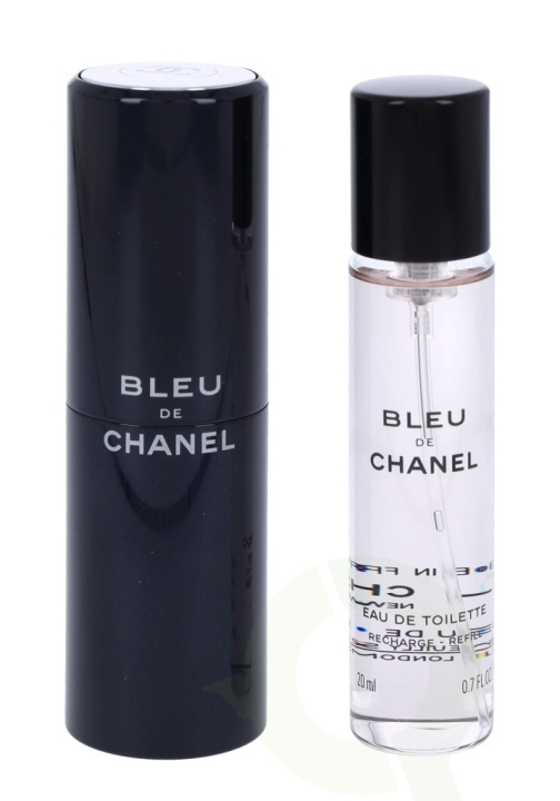 Chanel Bleu De Chanel Pour Homme Giftset 60 ml, Edt Spray 20ml/2x Edt Spray Refill 20ml - Travel Sprays i gruppen SKØNHED & HELSE / Gaveæske / Gaveæske til ham hos TP E-commerce Nordic AB (C42433)