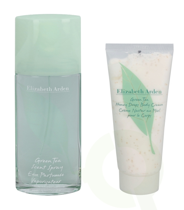 Elizabeth Arden E.Arden Green Tea Giftset 200 ml, Edp Spray 100ml/Body Cream 100ml i gruppen SKØNHED & HELSE / Gaveæske / Gaveæske til hende hos TP E-commerce Nordic AB (C42462)