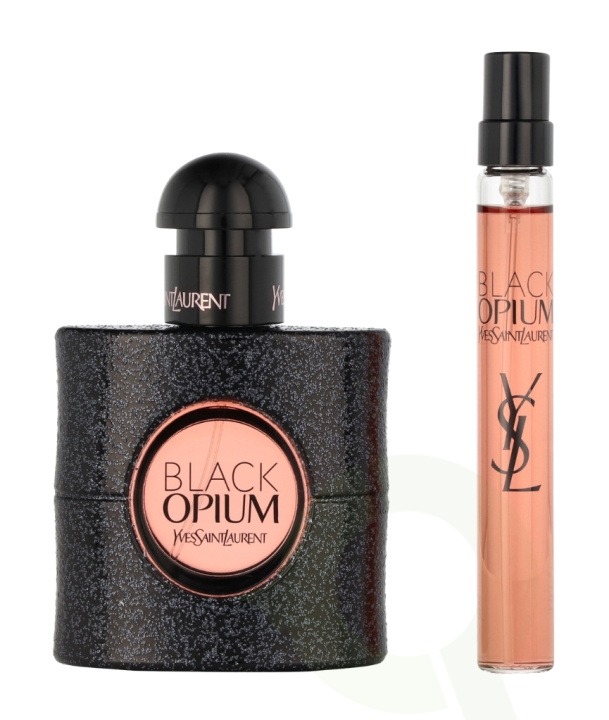 Yves Saint Laurent YSL Black Opium Giftset 40 ml, Edp Spray 30ml/Edp Spray 10ml i gruppen SKØNHED & HELSE / Gaveæske / Gaveæske til hende hos TP E-commerce Nordic AB (C42560)