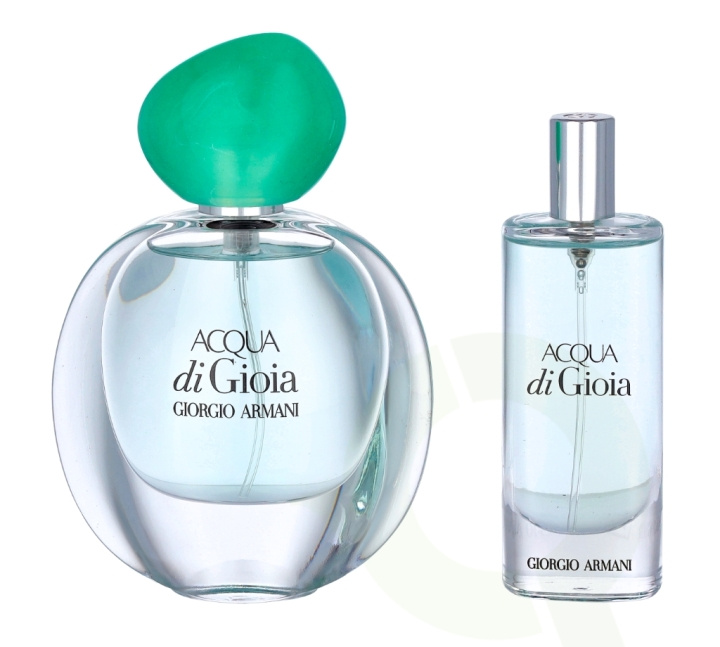 Armani Acqua Di Gioia Giftset 45 ml, Edp Spray 30ml/Edp Spray 15ml i gruppen SKØNHED & HELSE / Gaveæske / Gaveæske til hende hos TP E-commerce Nordic AB (C42585)