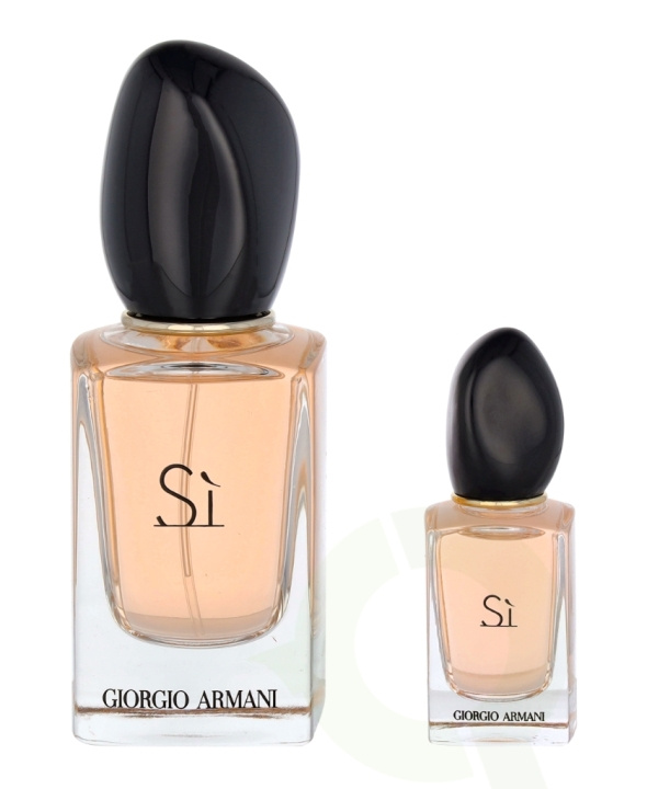 Armani Si Giftset 37 ml, Edp Spray 30ml/Edp Spray 7ml i gruppen SKØNHED & HELSE / Gaveæske / Gaveæske til hende hos TP E-commerce Nordic AB (C42586)