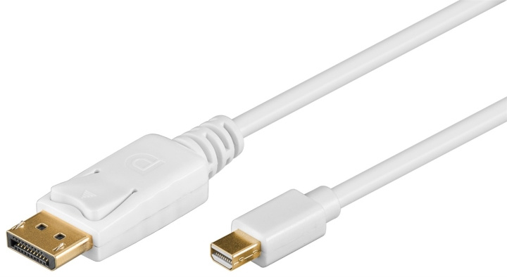 Goobay Mini DisplayPort™-adapterkabel, forgyldt Mini DisplayPort stik > DisplayPort™ stik, 1 m i gruppen COMPUTERTILBEHØR / Kabler og adaptere / DisplayPort / Kabler hos TP E-commerce Nordic AB (C42796)