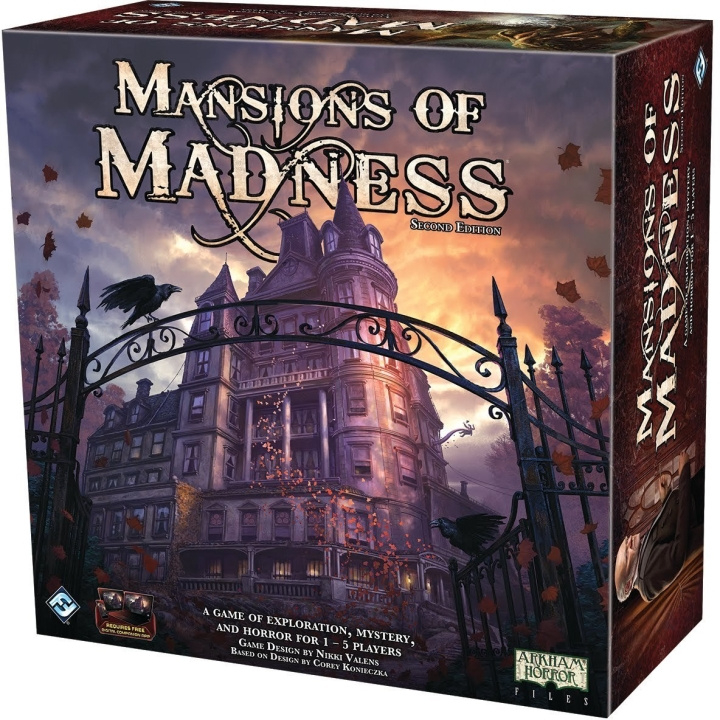 Mansions of Madness -lautapeli, Second Edition i gruppen LEGETØJ, BØRN & BABY / Legetøj / Brætspil / Familiespil hos TP E-commerce Nordic AB (C43814)
