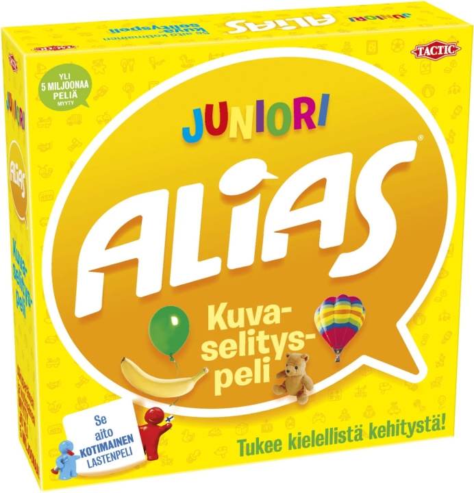 Tactic Junior Alias ​​brädspel i gruppen LEGETØJ, BØRN & BABY / Legetøj / Brætspil / Familiespil hos TP E-commerce Nordic AB (C43818)