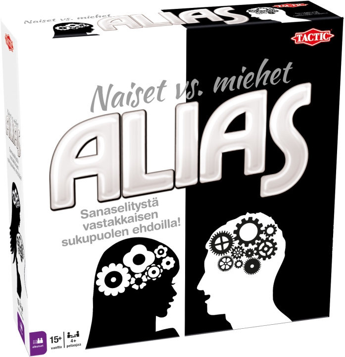 Tactic Women vs Men Alias ​​brädspel i gruppen LEGETØJ, BØRN & BABY / Spil / Brætspil hos TP E-commerce Nordic AB (C43819)
