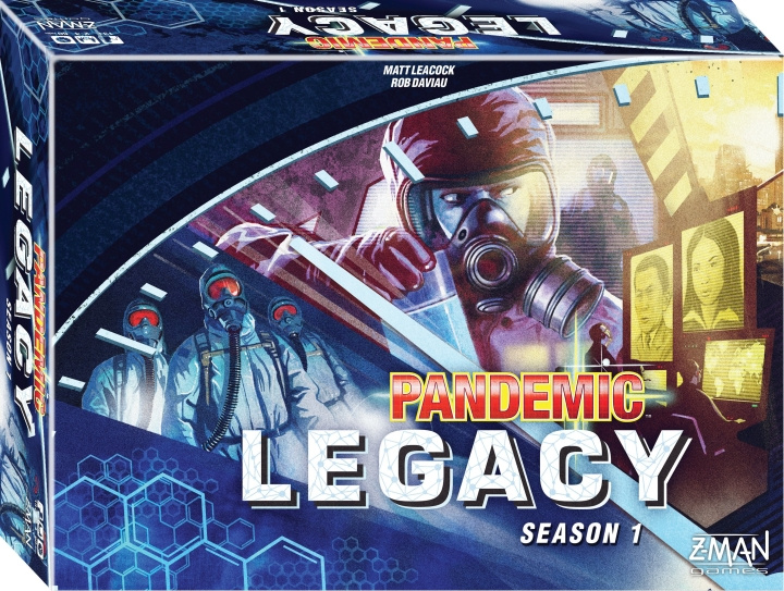 Pandemic: Legacy säsong 1 brädspel, blå i gruppen LEGETØJ, BØRN & BABY / Spil / Brætspil hos TP E-commerce Nordic AB (C43820)