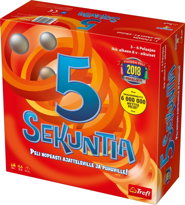 TREFL 5 sekunders brädspel i gruppen LEGETØJ, BØRN & BABY / Spil / Brætspil hos TP E-commerce Nordic AB (C43822)