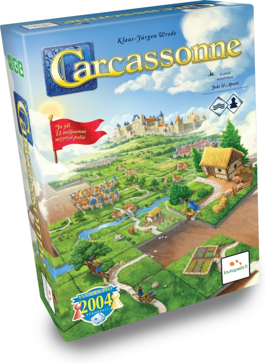 Carcassonne brädspel i gruppen LEGETØJ, BØRN & BABY / Legetøj / Brætspil / Familiespil hos TP E-commerce Nordic AB (C43852)