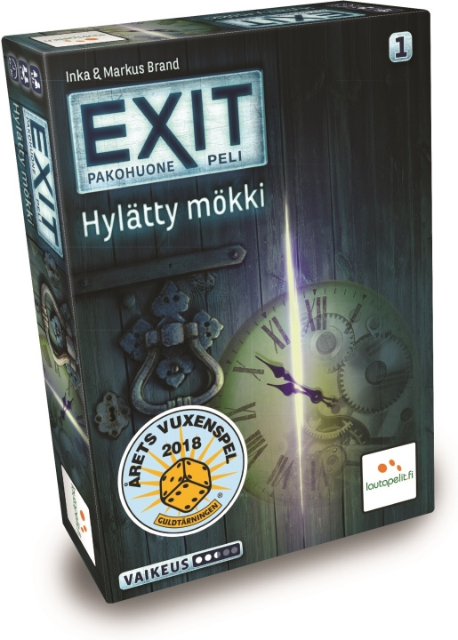 Exit: The Game Abandoned Cabin i gruppen LEGETØJ, BØRN & BABY / Legetøj / Brætspil / Familiespil hos TP E-commerce Nordic AB (C43855)