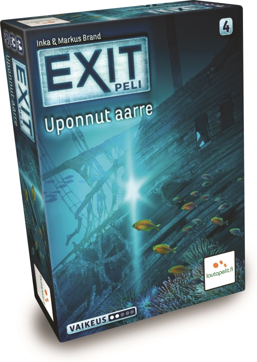 EXIT: Sunken treasure escape room-spel i gruppen LEGETØJ, BØRN & BABY / Legetøj / Brætspil / Familiespil hos TP E-commerce Nordic AB (C43858)