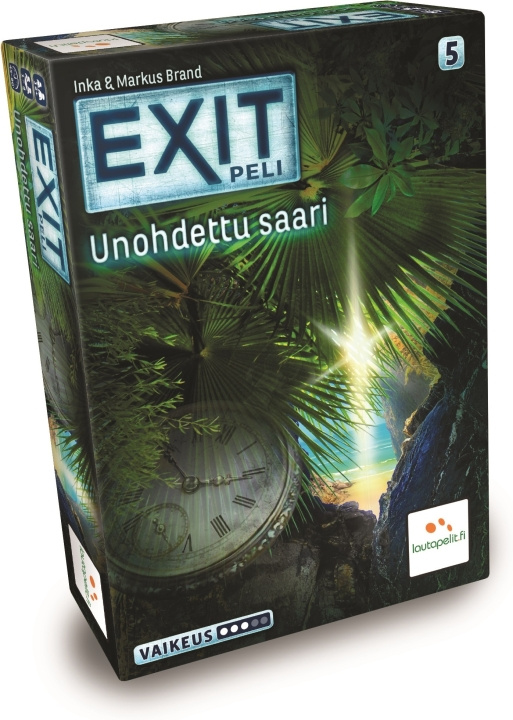 EXIT: The Forgotten Island escape room-spel i gruppen LEGETØJ, BØRN & BABY / Legetøj / Brætspil / Familiespil hos TP E-commerce Nordic AB (C43859)