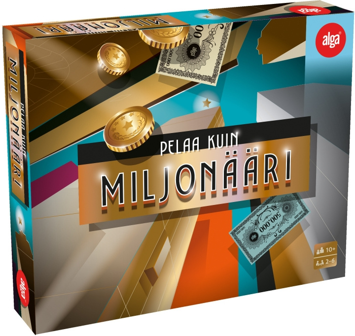 Alga Spela som en miljonär brädspel i gruppen LEGETØJ, BØRN & BABY / Spil / Brætspil hos TP E-commerce Nordic AB (C43882)