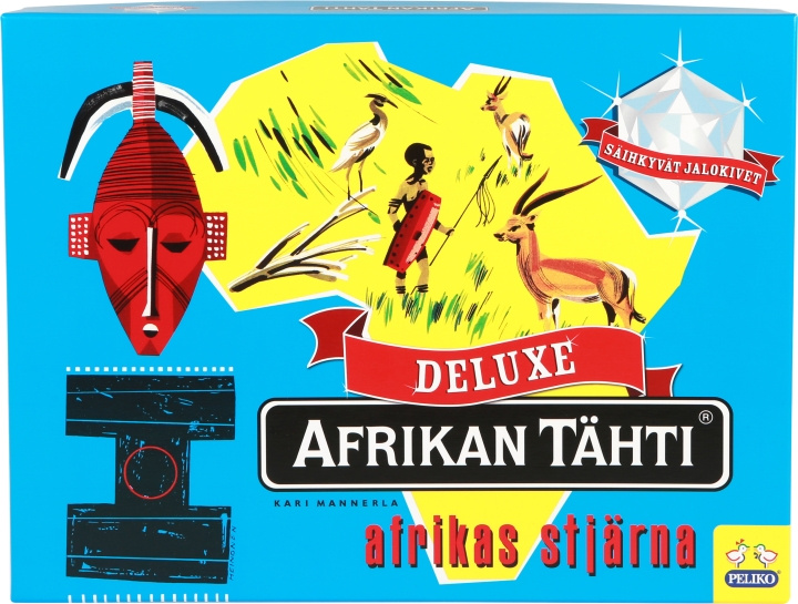 African Star Deluxe brädspel i gruppen LEGETØJ, BØRN & BABY / Spil / Brætspil hos TP E-commerce Nordic AB (C43883)