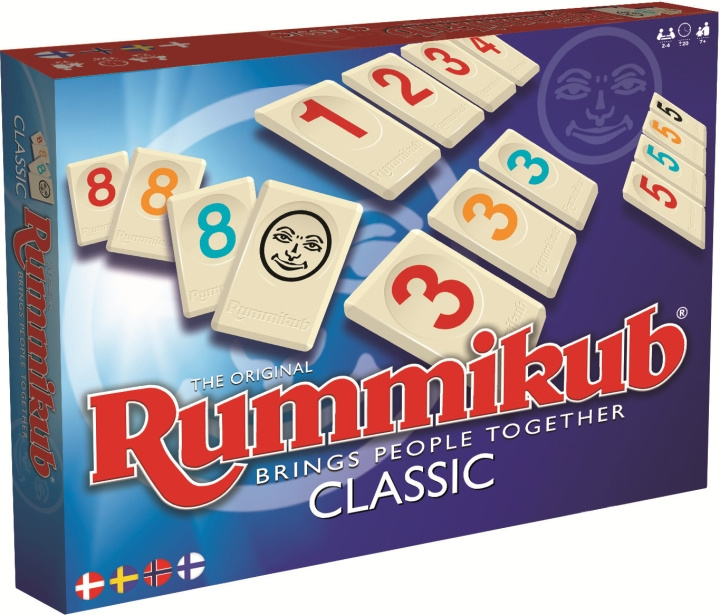 Rummikub Classic brädspel i gruppen LEGETØJ, BØRN & BABY / Legetøj / Brætspil / Familiespil hos TP E-commerce Nordic AB (C43885)