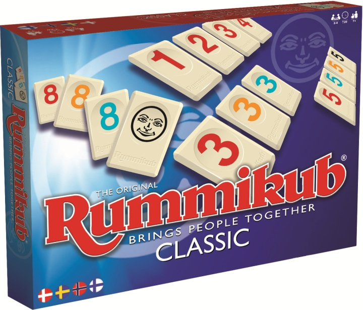 Rummikub Classic brädspel i gruppen LEGETØJ, BØRN & BABY / Spil / Brætspil hos TP E-commerce Nordic AB (C43885)