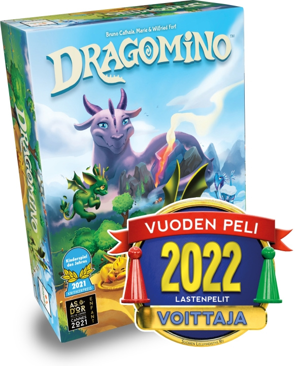 Dragomino brädspel i gruppen LEGETØJ, BØRN & BABY / Legetøj / Brætspil / Familiespil hos TP E-commerce Nordic AB (C43887)