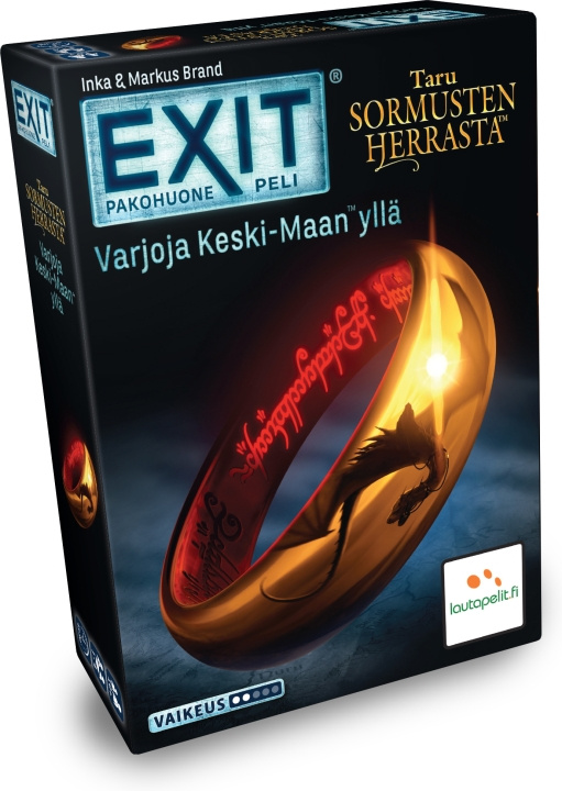 EXIT The Lord of the Rings - Shadows over Central Earth escape room-spel i gruppen LEGETØJ, BØRN & BABY / Legetøj / Brætspil / Familiespil hos TP E-commerce Nordic AB (C43889)