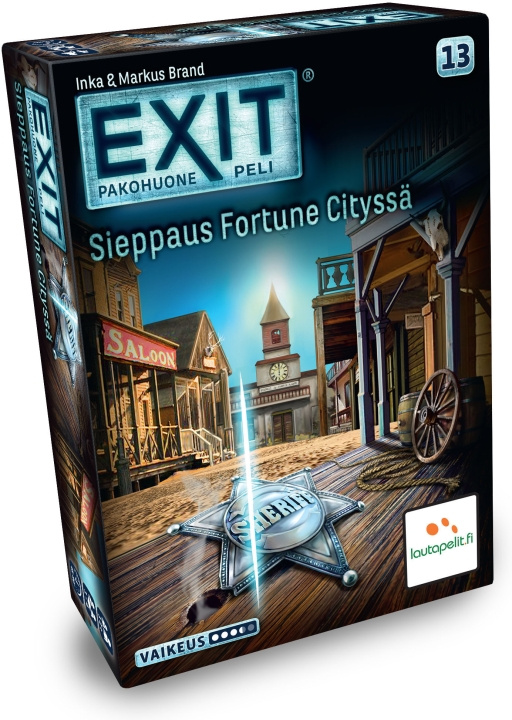 EXIT Kidnappning i Fortune City escape room-spel i gruppen LEGETØJ, BØRN & BABY / Spil / Brætspil hos TP E-commerce Nordic AB (C43890)