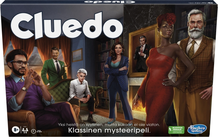 Hasbro Cluedo Classic brädspel, på finska i gruppen LEGETØJ, BØRN & BABY / Legetøj / Brætspil / Familiespil hos TP E-commerce Nordic AB (C43892)