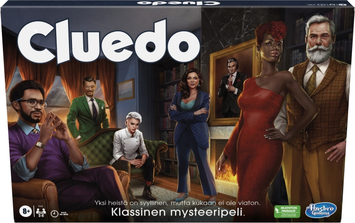 Hasbro Cluedo Classic brädspel, på finska i gruppen LEGETØJ, BØRN & BABY / Spil / Brætspil hos TP E-commerce Nordic AB (C43892)