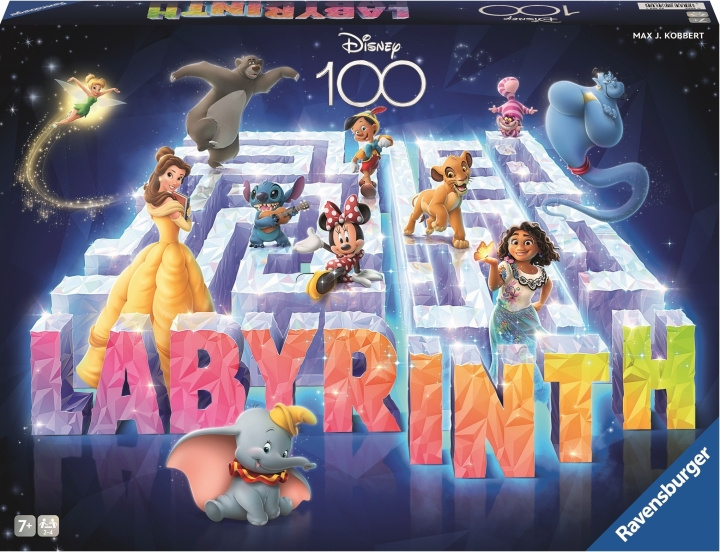 Ravensburger Disney Labyrinth 100th Anniversary Edition - Brädspel i gruppen LEGETØJ, BØRN & BABY / Legetøj / Brætspil / Familiespil hos TP E-commerce Nordic AB (C43899)