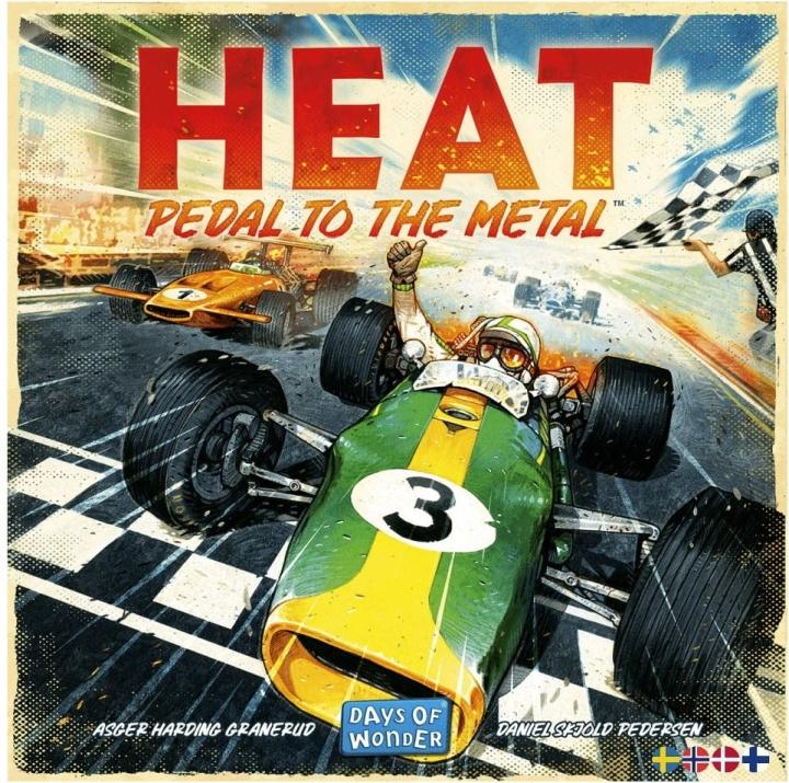Days of Wonder Heat Pedal to the Metal Nordic brädspel i gruppen LEGETØJ, BØRN & BABY / Spil / Brætspil hos TP E-commerce Nordic AB (C43901)