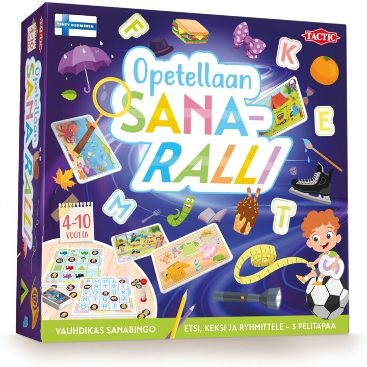 Tactic Learning Word Rally - brädspel i gruppen LEGETØJ, BØRN & BABY / Legetøj / Brætspil / Familiespil hos TP E-commerce Nordic AB (C43905)